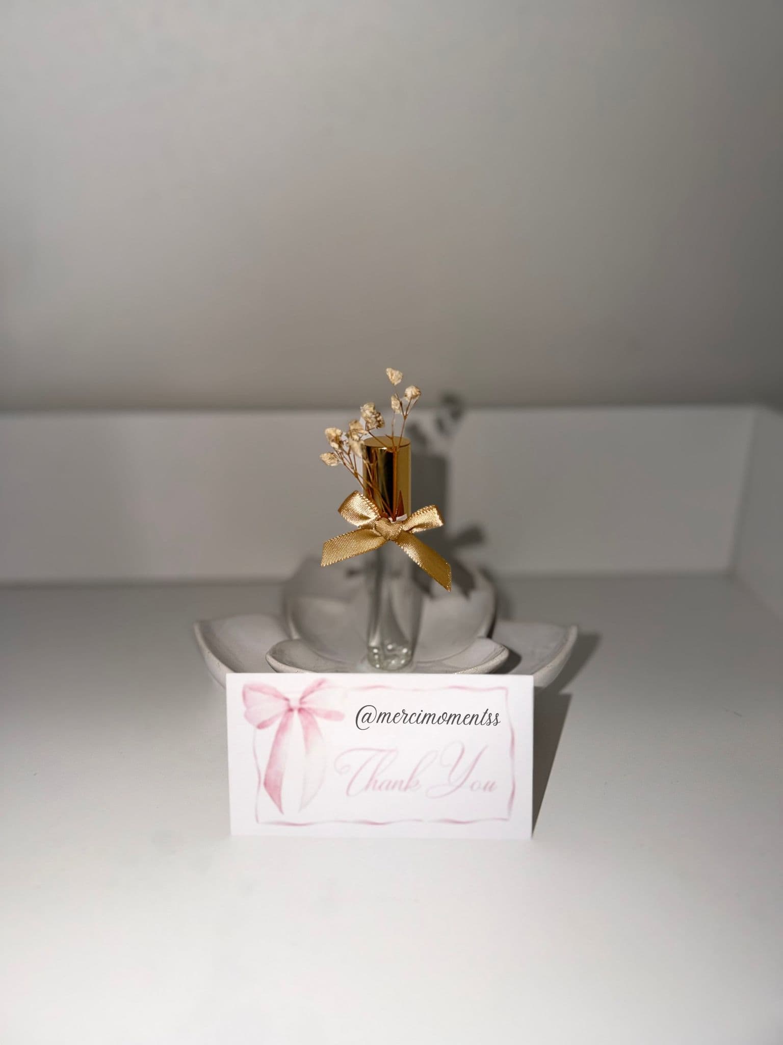 Parfum met Droogbloemen